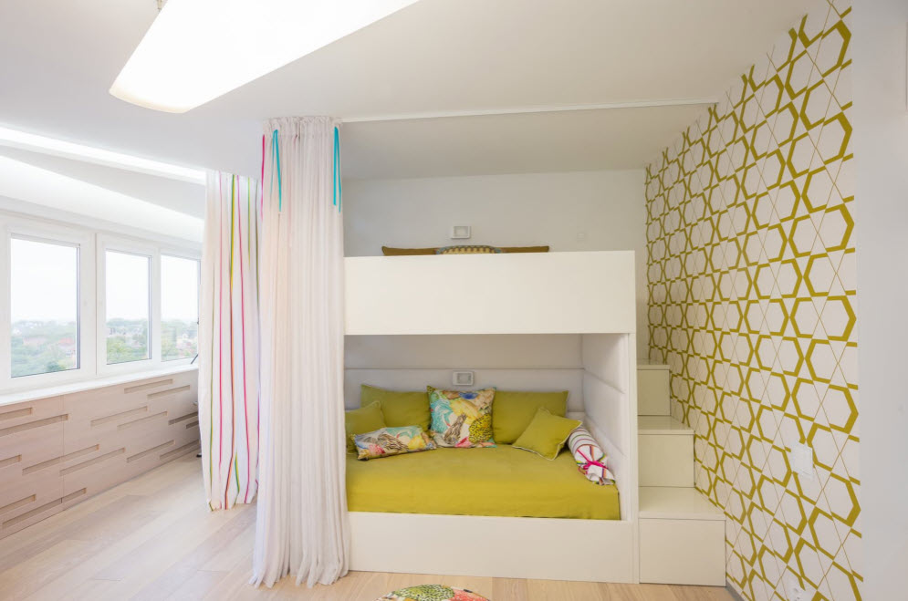 Papier peint chambre d'enfants de style high-tech