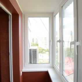 vitrage de balcons et loggias dans un appartement idées de design