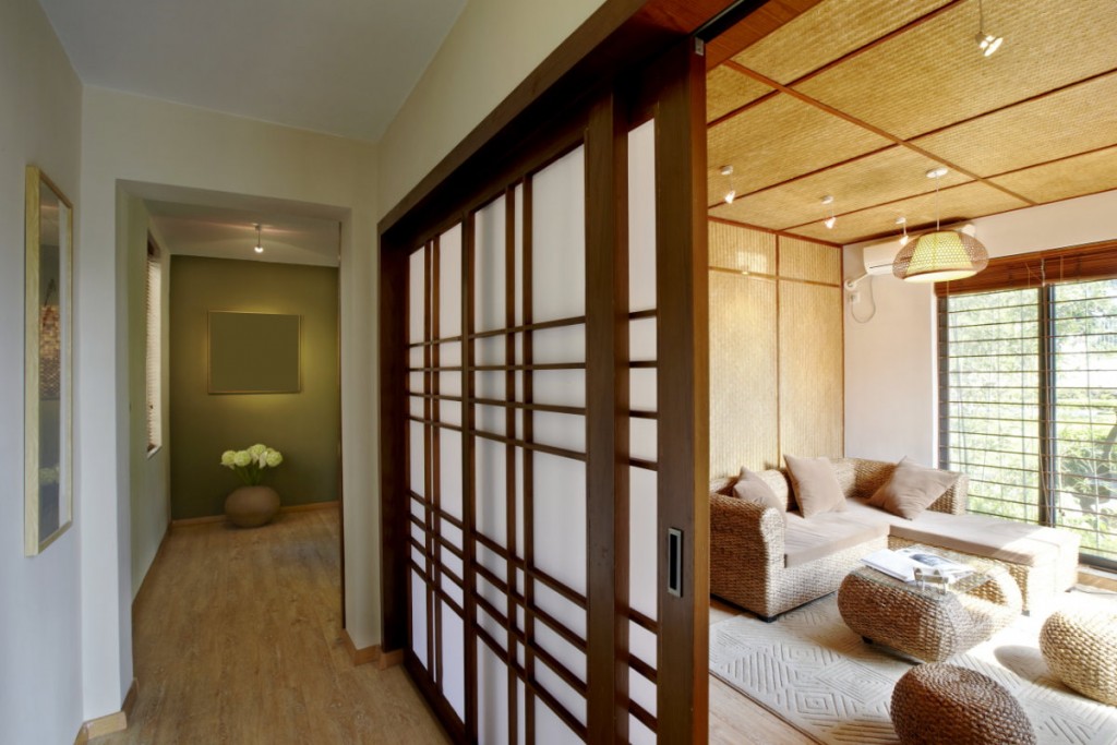 Portes coulissantes de style japonais