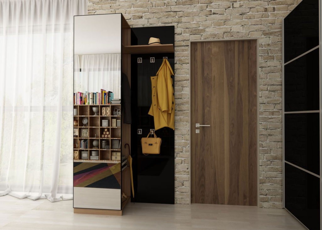 Armoire-cas dans le style loft couloir