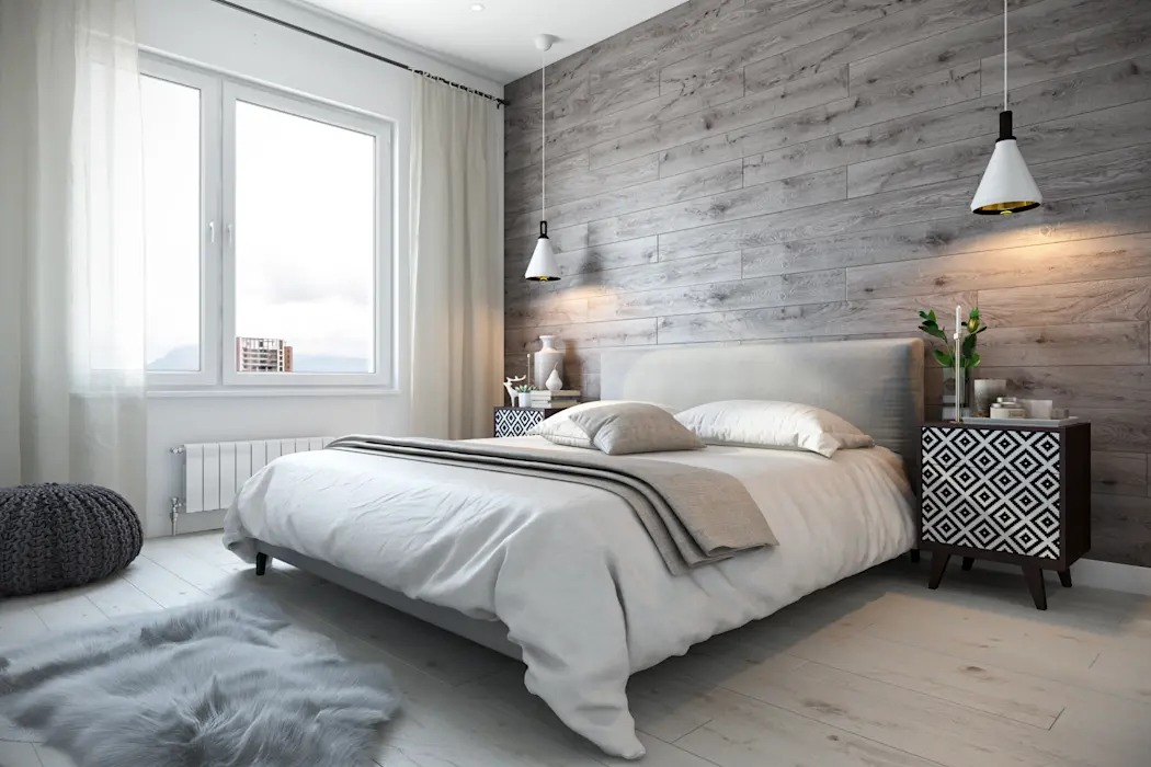 Chambre de style scandinave