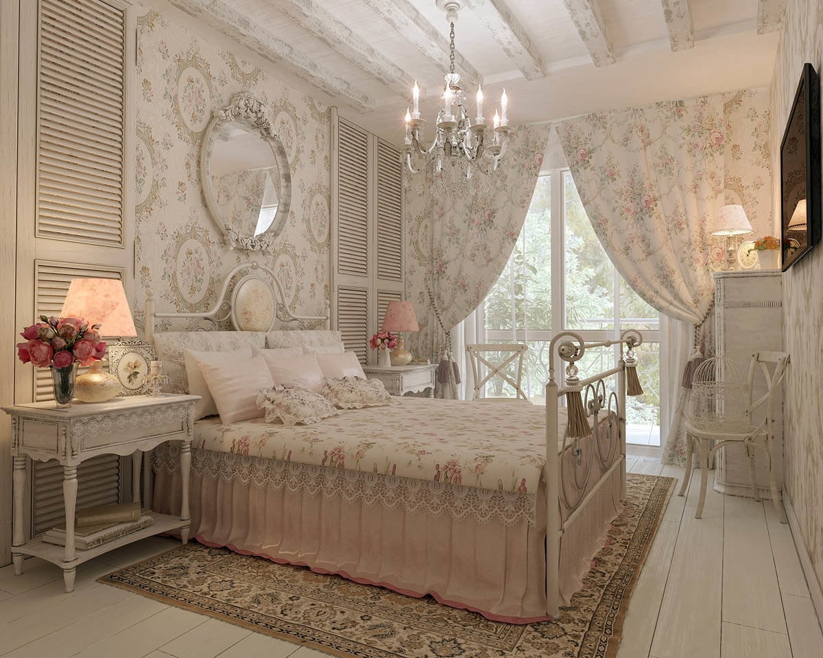 Chambre de style Provence