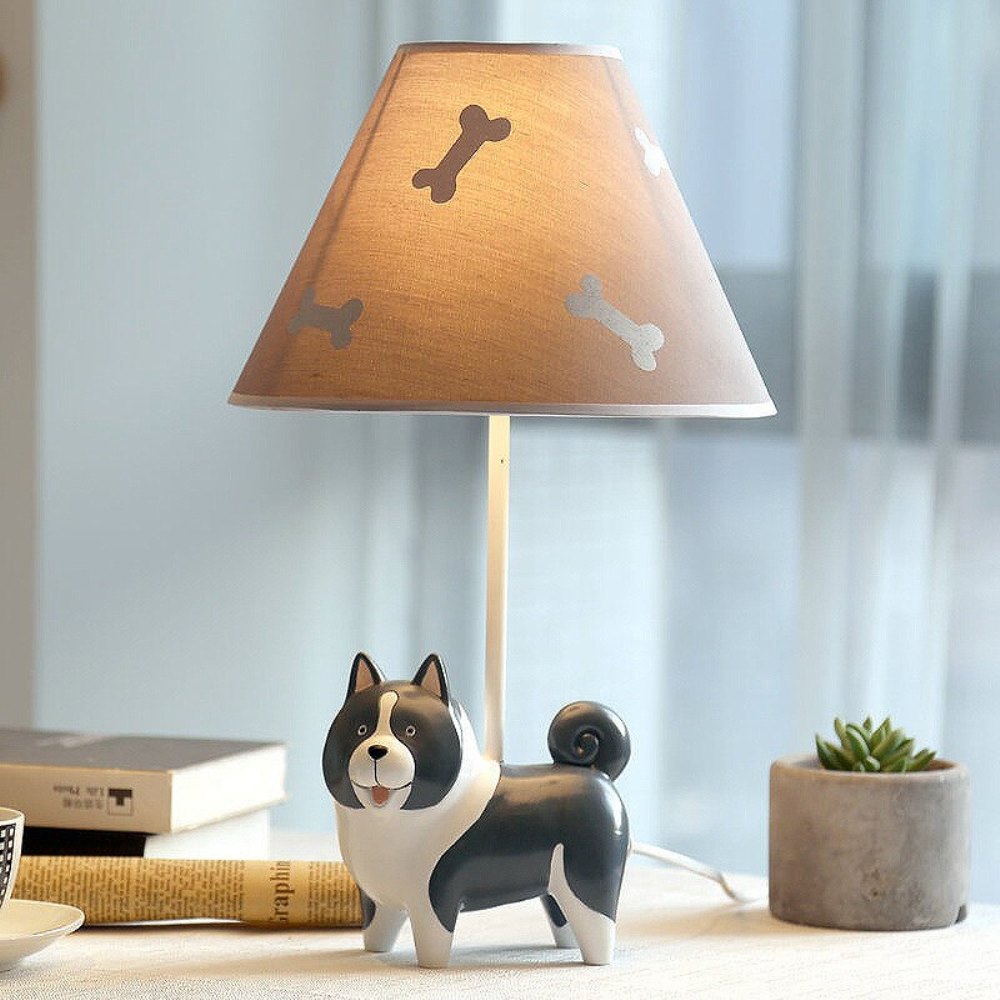 chien de lampe